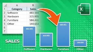 How to make a bar graph/chart in Excel [EASY 3 STEPS]