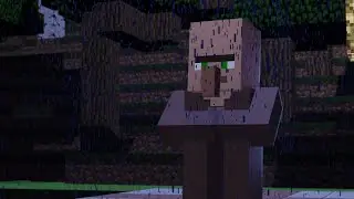 [Blender] minecraft rain