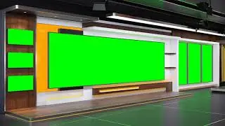 Virtual Set 121 For Photoshop | Green Screen