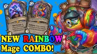 Colifero Mage is A MASTERPIECE! Rainbow Mage Deepholm Hearthstone Mage Deck