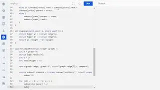 C Program to Implement Kruskal's Algorithm: Minimum Spanning Tree || C Code for Kruskal's Algorithm