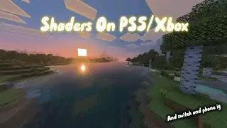SHADERS ON BEDROCK EDITION NO PC OR PHONE NEEDED!!!!