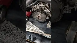 Putting the transmission back in Scot's Ferrari 360 