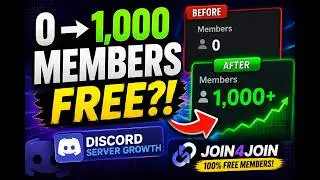 Best Method to Grow Your Discord Server for FREE! Join4Join Guide