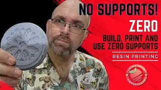 3D resin printing, tips, tricks and more 😊  Printing flat off the build plate