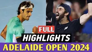 Lorenzo Musetti vs Jordan Thompson Full Highlights - Adelaide 2024 Tennis