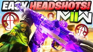 How To Get EASY HEADSHOTS in MW2!😱