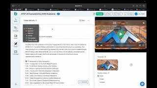 Translate Video Title and Description