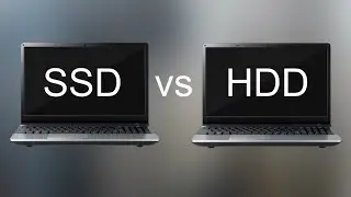 SSD vs HDD (bootup - side by side)