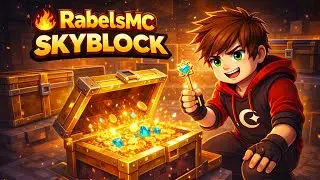 MİNECRAFT RABELSMC EFSANE SKYBLOCK SUNUCUSU!