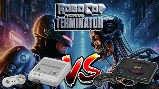 💢 Versus 💢 ROBOCOP VERSUS THE TERMINATOR 🔸 Sega Megadrive 🆚 Super Nintendo