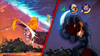 🔥v2 Cuando Vas Perdiendo una partida Pero.........../  Moon Knight 🌙 x Brawlhalla