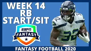 2020 Fantasy Football - Week 14 Running Backs - Start or Sit (Every Match Up)