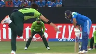 Rohit Sharma Bowled ‼️ Shaheen Afridi bowled him again, india vs pakistan live match today