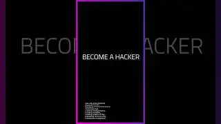 BECOME A HACKER in LESS than a MINUTE