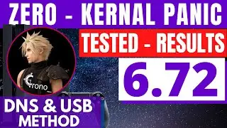 ZERO KERNEL PANIC | PS4 6.72 JAILBREAK | DNS & OFFLINE EXPLOIT | 10 ATTEMPTS TESTED | TUTORIAL