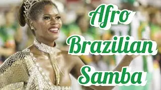 🔥🔥 Afro Brazilian Samba: SUPER Brazilian DANCER Cris Alves!!
