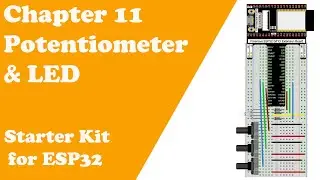 Chapter 11 Potentiometer & LED Starter Kit for ESP32
