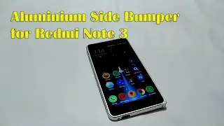 Aluminium Side Bumper for Redmi Note 3