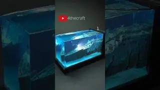 TITANIC WRECK discovered by SUBMARINE DIorama 