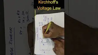 #Kirchhoff's #Voltage #Law #electronics #shorts