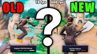 NEW VS OLD Performance Mode In Fortnite – Which Is Better