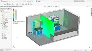 Partikelverteilung und  -konzentration analysieren - mit SOLIDWORKS Flow Simulation