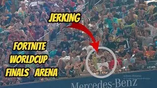 KID JERK OFF IN FORTNITE WORLDCUP FINALS ARENA