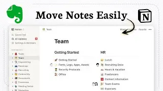 How to Import Evernote to Notion (Transfer Notes Simply)