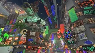 What Splatoon 3 lobby looks like during splatfest