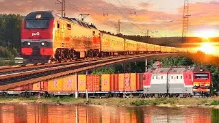 Morning Trains at the 