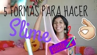 Formas para hacer Slime Parte 2 || Make Star