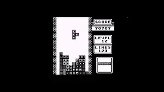 High Score of 85770 in TETRIS GameBoy
