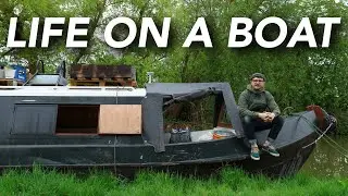 Living Aboard A NARROWBOAT A Day In The Life Battling The Weather