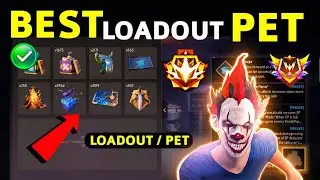 Best Loadout and Pet for CS rank | Free Fire All Loadout | CS rank Free Fire Pets