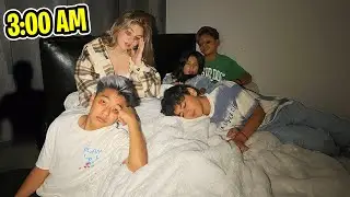 WE SPENT THE NIGHT IN MY CRUSH'S BASEMENT!!