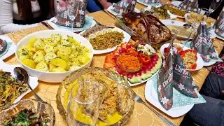 Праздничный стол для родных и любимых..Рождество  в Германии.