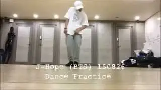 【Twitter Video】Dance Practice by #J_HOPE 방탄소년단 (150826)