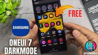 Install OneUI 7 DarkMode icon Pack Free on Any Samsung Galaxy | Tech in Hand