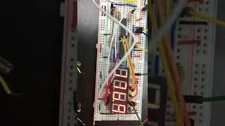 4 digit 7 segment display counter  timer, demo 2