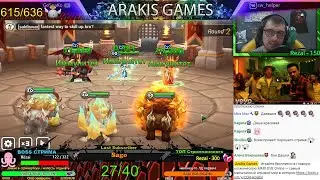 Summoners War | ☆АрхИ☆ vs konstantin - Война Гильдий