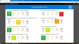 How to Create a Custom Component with Emoji in Power Apps for Employee Satisfaction Survey
