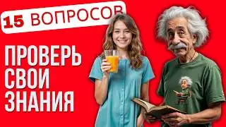 Тест на эрудицию и кругозор №56 | Викторина с вопросами на общие знания | Разогрей свой ум