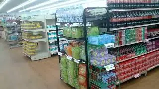 Shopping Inside a Piggly Wiggly Grocery Store