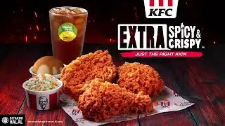 Taste Just The Right Kick with Extra Spicy & Crispy