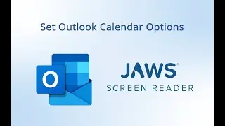 Set Outlook Calendar Options with JAWS