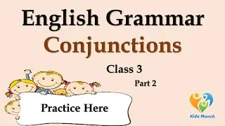 Quiz on Conjunction for Class 3 |Join Sentence using appropriate conjunction| MCQ Conjunction Part 2