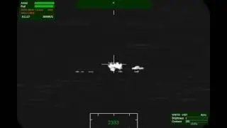 VBS2 ( Virtual Battlespace 2 ) JCOVE Lite - FLIR Attack with AH64 Apache