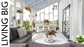 Absolute Luxury In This Dream Tiny Home With Conservatory!