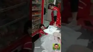 Пьяные продавцы в магазине жесть!